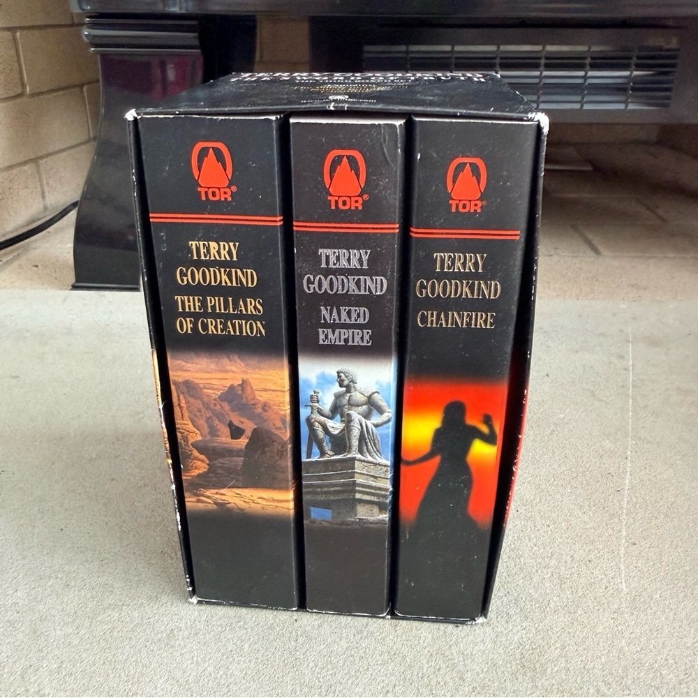 Terry Goodkind Book Trilogy Set